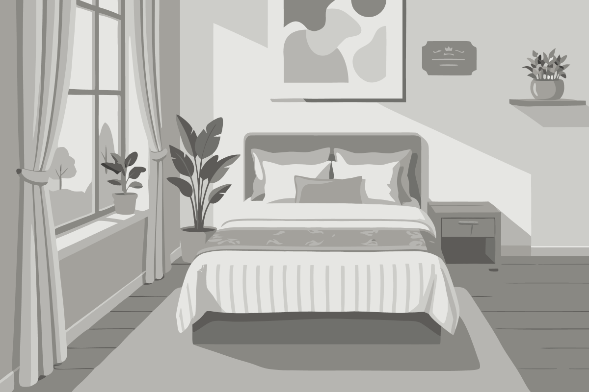 Chambre Double - Accessible aux Personnes à Mobilité Réduite